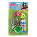 Набор для мыльных пузырей Играем вместе Маша и Медведь, производитель Симбат, ISBN 462-0-00203-755-0, № 1