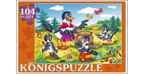 Konigspuzzle. Пазлы 104 элемента. Сорока-белобока, арт. Пк104-5819, производитель Konigspuzzle (Кёнигспазл), ISBN 466-5-30315-819-1, № 1