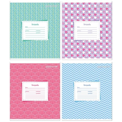 Тетрадь 24 л. лин. КРАСИВЫЙ ОРНАМЕНТ мел. карт. выб. УФ-лак, арт. ТШЛ24-КО, производитель ФАРМ, ISBN 460-2-72308-482-2№ 1