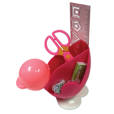 Настольный набор 5 предм. к/к роз. Утенок&lt;11&gt; (24), производитель СервисТорг, ISBN 506-9-20699-041-1, № 1