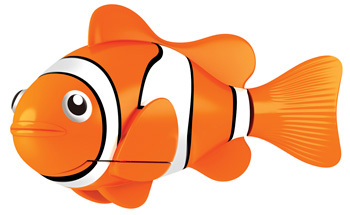 РобоРыбка Клоун (желтая), арт. 2501-4, производитель RoboFish, ISBN 84-5-21800-498-9, № 1