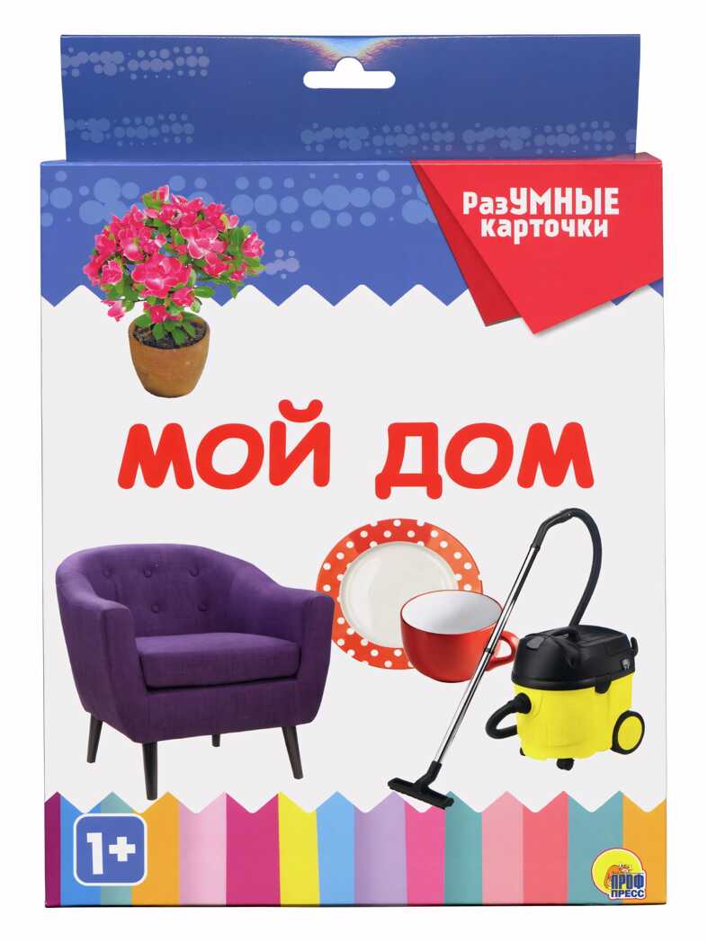 Разумные карточки. Мой дом., производитель Проф-Пресс , ISBN 978-5-37829-120-5, № 1