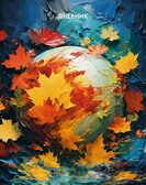 Дневник универсальный, 40 л., твердый переплет, Осенние листья, арт. С4072-110, производитель Апплика, ISBN 461-0-12186-072-6, № 1