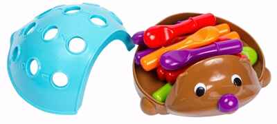 Сортер Ёжик, 14 деталей, арт. Y3826062, производитель Рыжий кот, ISBN 467-0-15904-753-7№ 2