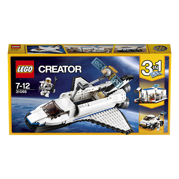 LEGO Creator 31066 Исследовательский космический шаттл, производитель LEGO (ЛЕГО), ISBN 570-2-01586-790-0, № 8