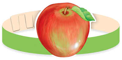 МА-12413 Маска-ободок. Яблоко, производитель Сфера ТЦ , ISBN 460-7-81185-140-9№ 1