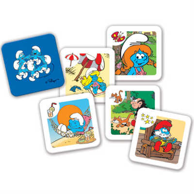 Игра Мемо- Смурфы, арт. 00784T, производитель Trefl (Трефл), ISBN 590-0-51100-784-8№ 2