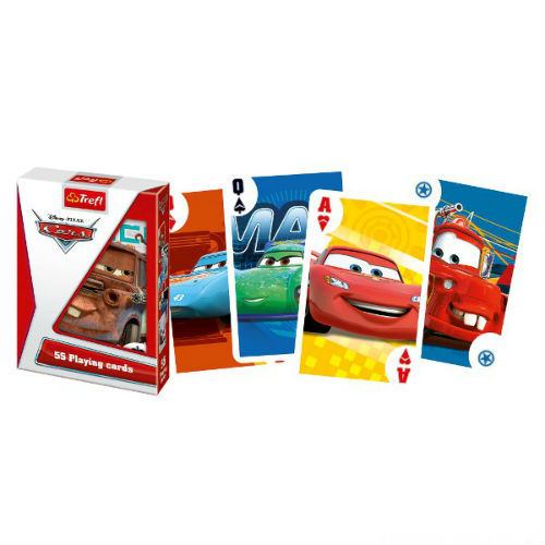 Карточная игра Акулина (55 карт) - Тачки, арт. 08604T, производитель Trefl (Трефл), ISBN 590-0-51108-604-1, № 1