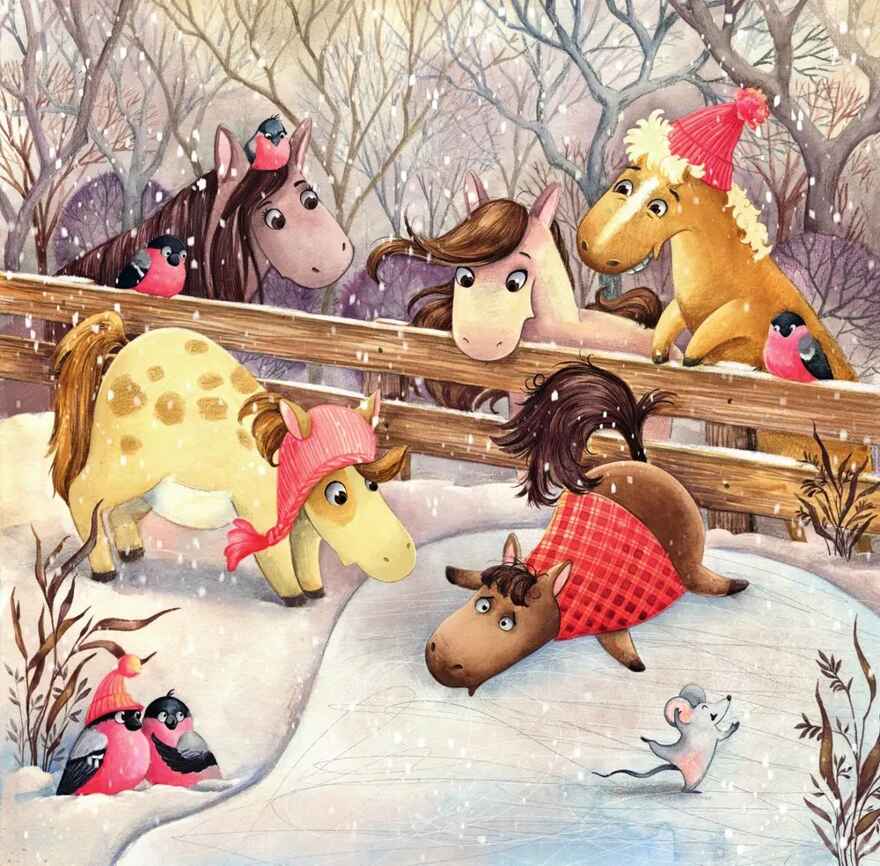 Забавные лошадки. Календарь на 2026 год для детей, производитель АСТ , ISBN 978-5-17174-809-8, № 2