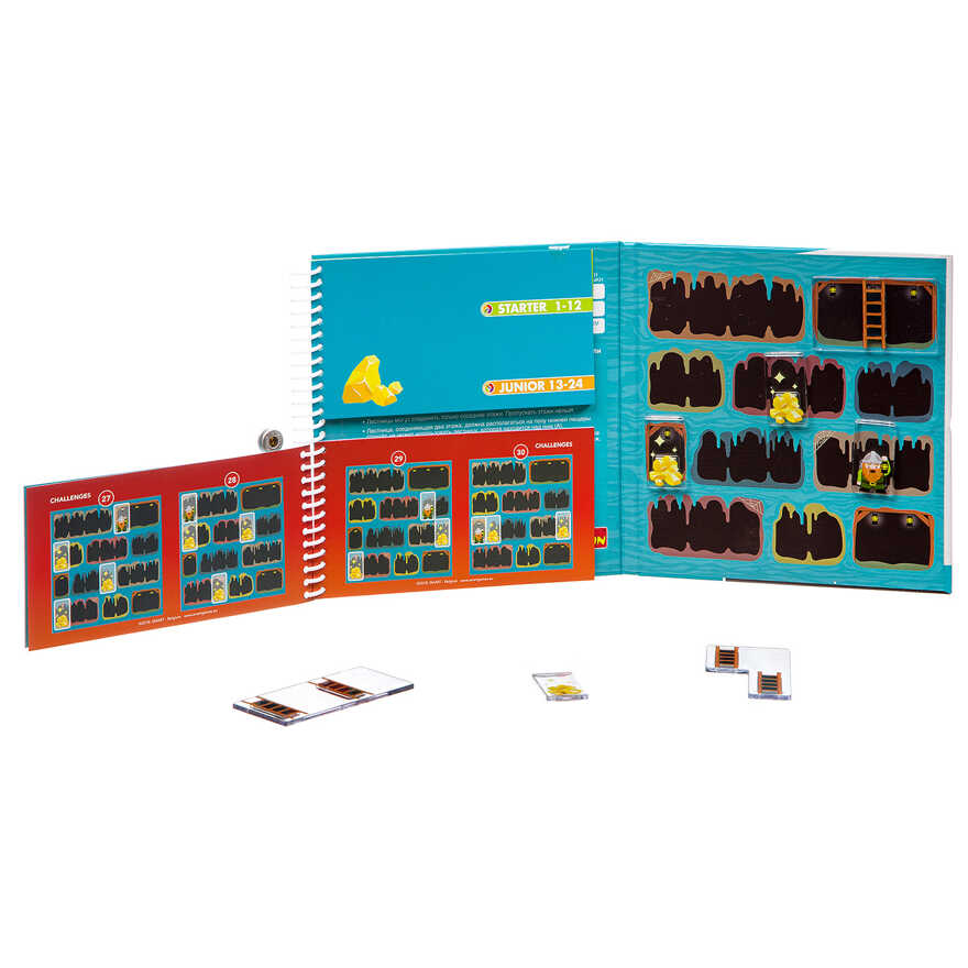 Логическая магнитная игра для путешествий Золотая жила Smart Games , арт. ВВ3067, производитель Bondibon (Бондибон), ISBN 489-5-13602-973-7, № 3