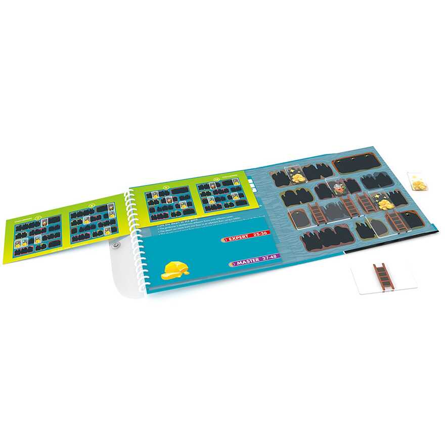 Логическая магнитная игра для путешествий Золотая жила Smart Games , арт. ВВ3067, производитель Bondibon (Бондибон), ISBN 489-5-13602-973-7, № 4