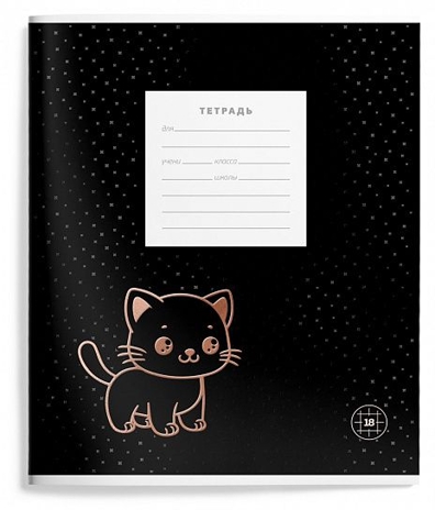 Тетрадь 18 л. клетка Dark animal, арт. LXSCCH18-DA, производитель ФАРМ, ISBN 460-2-72319-418-7№ 2