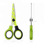 Ножницы Junior Decor Dogs с принтом на лезвиях, 13см , арт. 53206, производитель ErichKrause® (Эрих Краузе), ISBN 404-1-48553-206-4, № 2