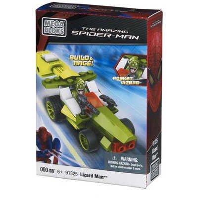 Mega Bloks Транспортное средство Ящера с пусковым устройством, производитель Mega Bloks, ISBN 270-0-00001-906-1№ 1