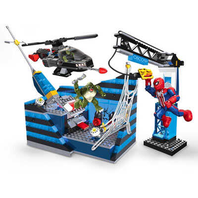 MEGA BLOKS Большой набор &quot;Битва Человека-Паука&quot; (Spider-Man 4) Арт.91351, производитель Mega Bloks, ISBN 06-5-54191-351-6№ 2