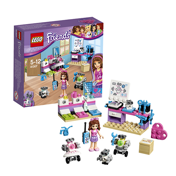 Конструктор Lego Friends «Творческая лаборатория Оливии», арт. 41307, производитель LEGO (ЛЕГО), ISBN 570-2-01586-624-8, № 1
