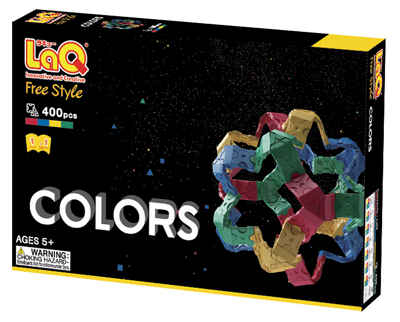 LAQ FREE STYLE COLORS Конструктор, 400 деталей, производитель LAQ, ISBN 495-2-90700-034-7№ 1