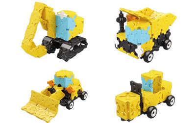 LAQ HAMACRON CONSTRUCTOR ③ POWER DIGGER Конструктор, 170 деталей, производитель LAQ, ISBN 495-2-90700-148-1№ 1