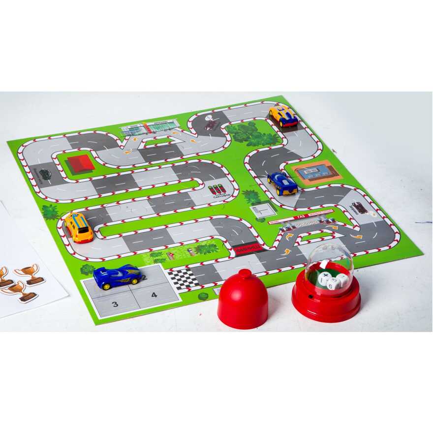 Обучающие игры Bondibon Настольная игра Гонки, арт. ВВ2421, производитель Bondibon (Бондибон), ISBN 489-5-13602-354-4, № 2