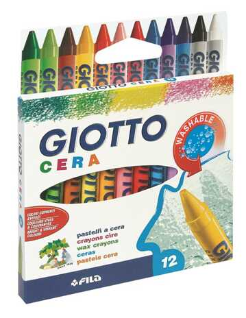 Giotto Восковые карандаши 12 цветов, арт. F281200/281200, производитель FILA S.p.A. (Фила), ISBN 800-0-82505-900-1№ 2