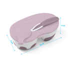 Тарелочка с отделениями и ложечкой малиновый, производитель Babyono, ISBN 590-1-43541-291-6, № 4