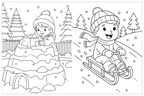 Веселые ребята (Раскраски с наклейками) , производитель МОЗАИКА kids , ISBN 978-5-43154-915-1, № 9