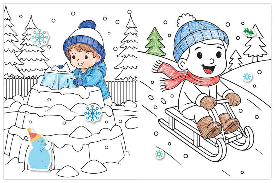 Веселые ребята (Раскраски с наклейками) , производитель МОЗАИКА kids , ISBN 978-5-43154-915-1, № 10
