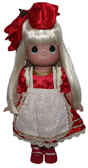Кукла Precious Moments Алиса в стране чудес, 30 см, арт. 8386, производитель The Doll Maker, ISBN 73-2-53308-386-0, № 1