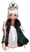 Кукла Precious Moments Рапунцель в зеленом, 30 см, арт. 8387, производитель The Doll Maker, ISBN 73-2-53308-387-7, № 1