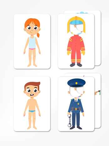 Сюжетно-ролевая игра с липучками Все профессии важны, 31 карта, арт. 10460494, производитель ЛАС ИГРАС, ISBN 290-0-10460-494-5№ 4