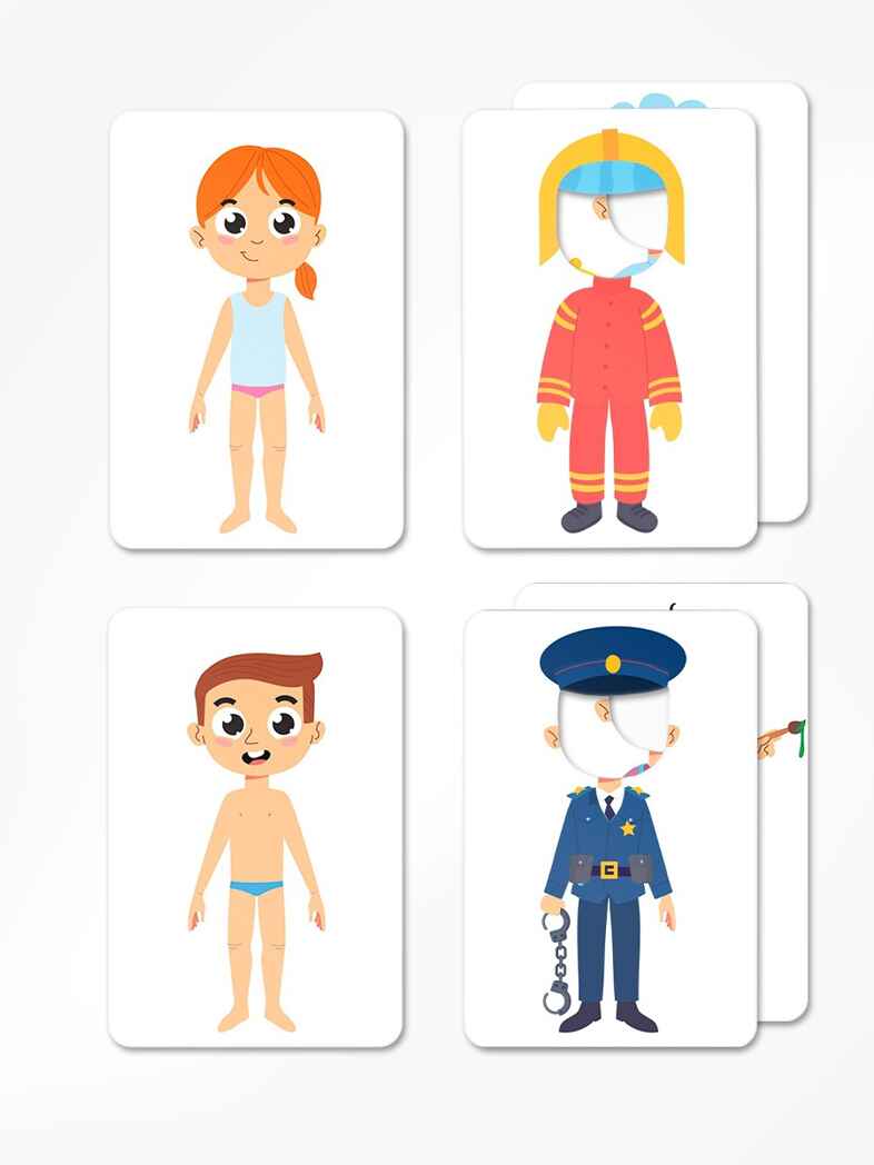 Сюжетно-ролевая игра с липучками Все профессии важны, 31 карта, арт. 10460494, производитель ЛАС ИГРАС, ISBN 290-0-10460-494-5, № 4