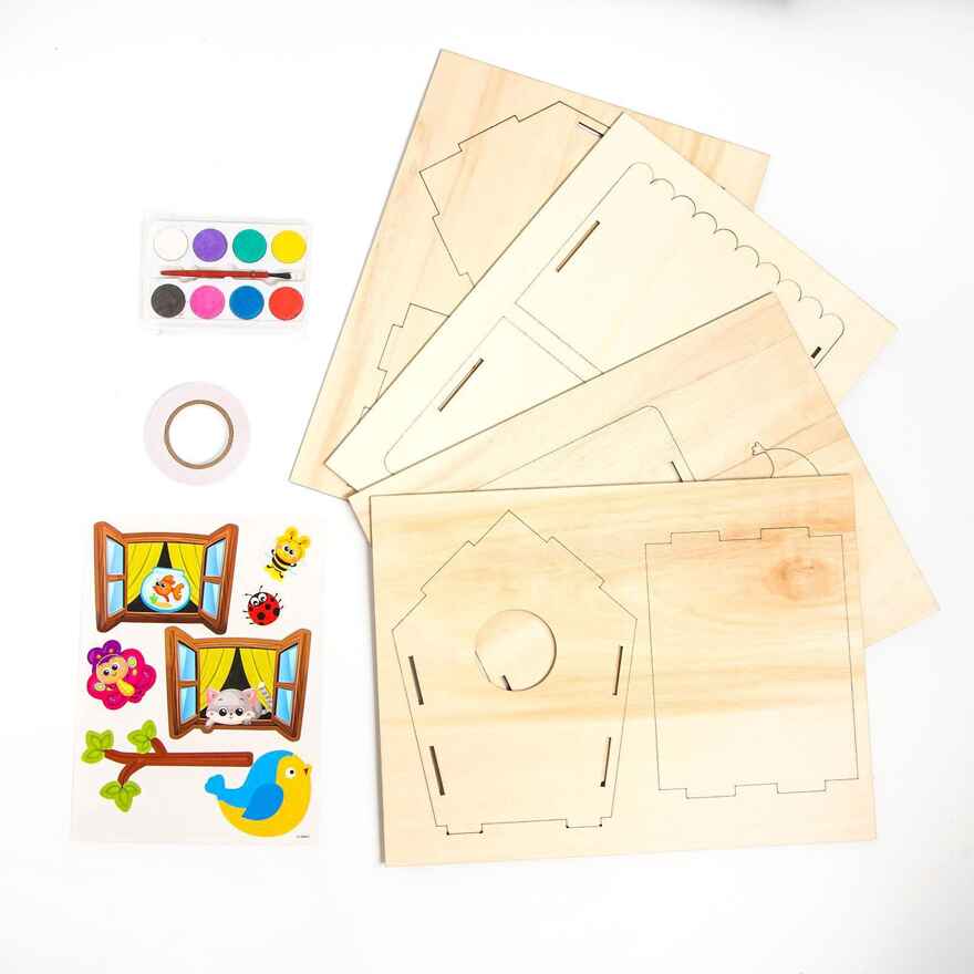 Делаем скворечник своими руками, Птичка, арт. 5165644, производитель Школа Талантов, ISBN 290-0-05165-644-8, № 3