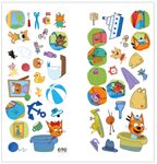 Мы играем (Три кота. Веселые наклейки), книжка с наклейками, производитель МОЗАИКА kids , ISBN 978-5-43154-590-0, № 2