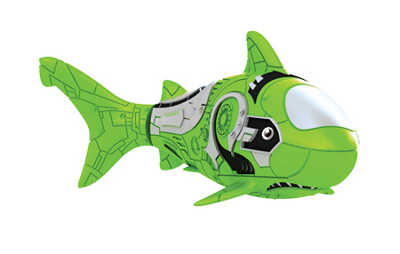 РобоРыбка Акула (зеленая), арт. 2501-7, производитель RoboFish, ISBN 84-5-21800-500-9№ 1