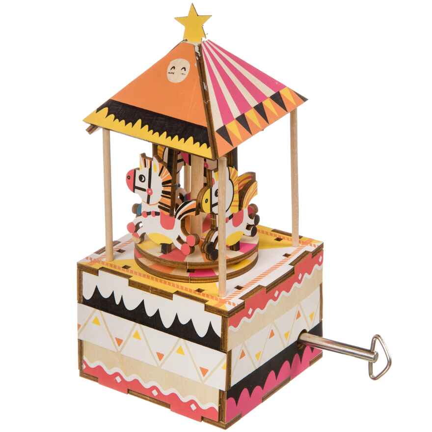 Набор для творчества . Муз шкатулка дер, КАРУСЕЛЬ, 61 дет., арт. ВВ4246, производитель Bondibon (Бондибон), ISBN 489-5-13604-263-7, № 3