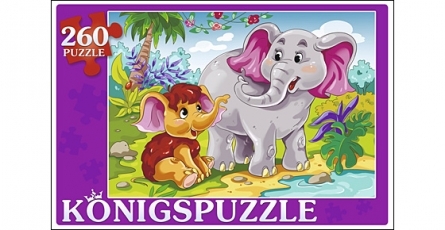 Konigspuzzle. Пазлы 260 элементов. Сказка № 57, арт. Пк260-5866, производитель Konigspuzzle (Кёнигспазл), ISBN 466-5-30315-866-5, № 1