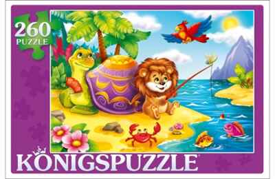 Konigspuzzle. Пазлы 260 элементов. Сказка № 72, арт. Пк260-6854, производитель Konigspuzzle (Кёнигспазл), ISBN 466-5-29966-854-4№ 1
