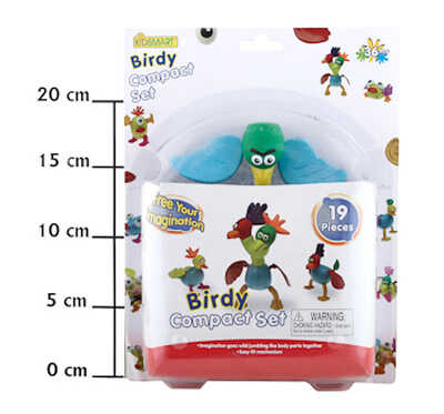 Конструктор-звери Birdy, 19 деталей, арт.33024 + Подарок, производитель Kidsmart, ISBN 489-2-53633-024-1№ 1