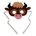 Маска Бычок, арт. 3089, производитель SANTA LUCIA (САНТА ЛЮЧИЯ), ISBN 462-0-02090-888-7, № 1