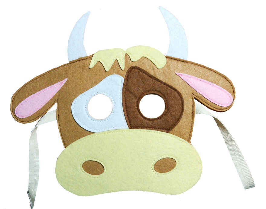 Маска  "Бык", арт. 3029, производитель SANTA LUCIA (САНТА ЛЮЧИЯ), ISBN 462-0-02090-363-9, № 1