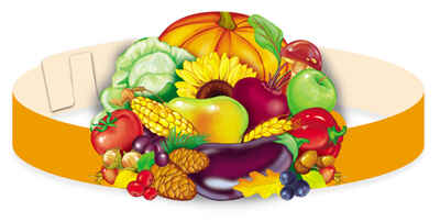 МА-13776 Маска-ободок. Овощи (УФ-лак), производитель Сфера ТЦ , ISBN 463-0-11201-192-0№ 1