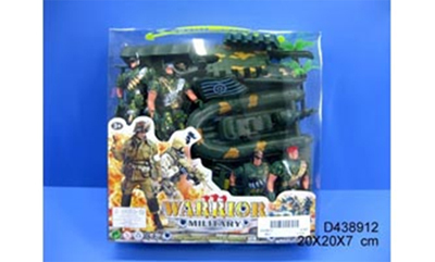Военный н-р в прозр. кор-ке 8818, производитель BONITA DOLLS (Бонита Долс), ISBN 871-3-83243-339-8, № 1
