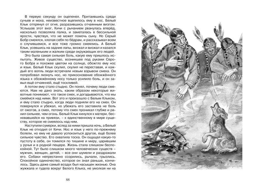 Белый Клык. Лондон Д., производитель Махаон , ISBN 978-5-38917-002-5, № 7
