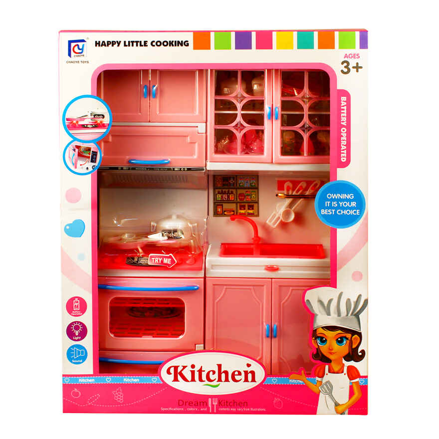 Набор Кухня, арт. 818-134/136, производитель Maya Toys, ISBN 481-2-50116-541-8, № 4