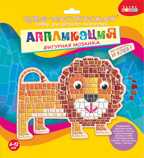 Фигурная мозаика. Лев, арт. 2974, производитель Дрофа-медиа, ISBN 460-7-14737-572-3, № 1
