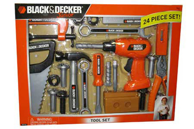 Набор инструментов (24 предм.) Black&Decker, производитель CDI, ISBN 004-5-67290-334-1, № 1