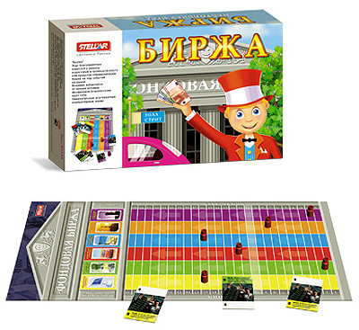 Настольная игра Биржа, арт. 01135, производитель Стеллар, ISBN 460-7-03827-538-5, № 1