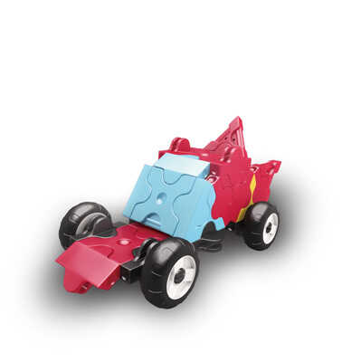 LAQ HAMACRON MINI RACER ① RED Конструктор, 37 деталей, производитель LAQ, ISBN 495-2-90700-150-4№ 1