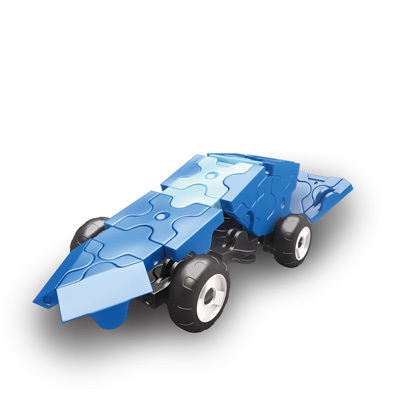 LAQ HAMACRON MINI RACER ② BLUE Конструктор, 38 деталей, производитель LAQ, ISBN 495-2-90700-151-1, № 1