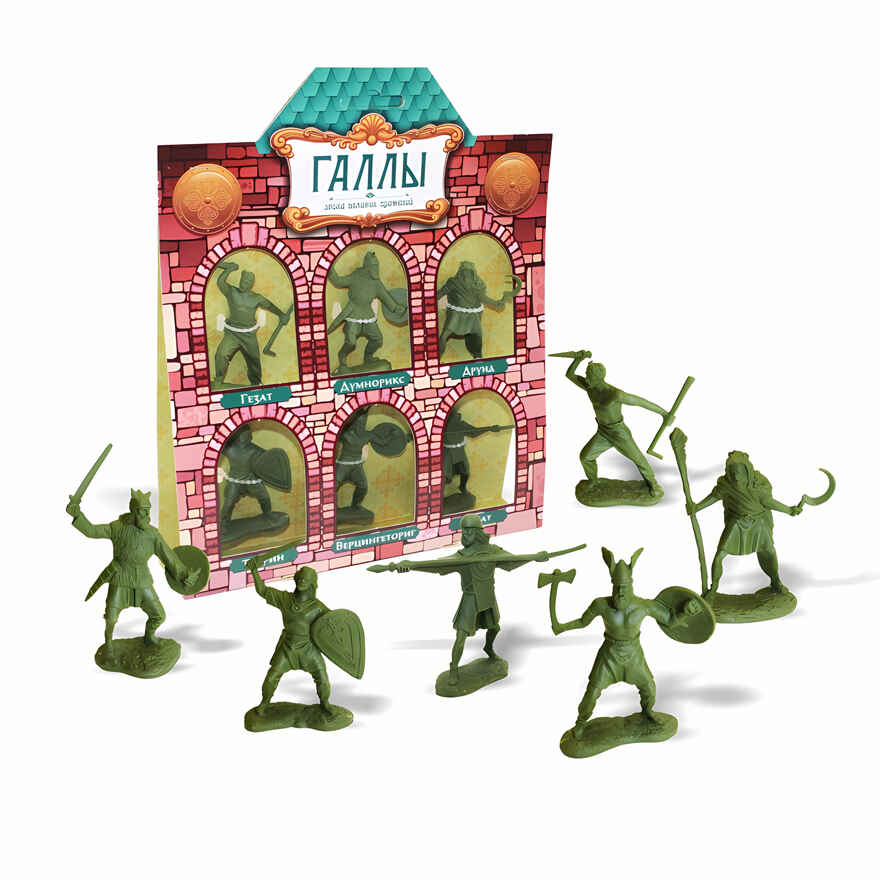 Игровой набор Галлы, арт. 12065, производитель БИПЛАНТ, ISBN 460-6-95789-169-0, № 1